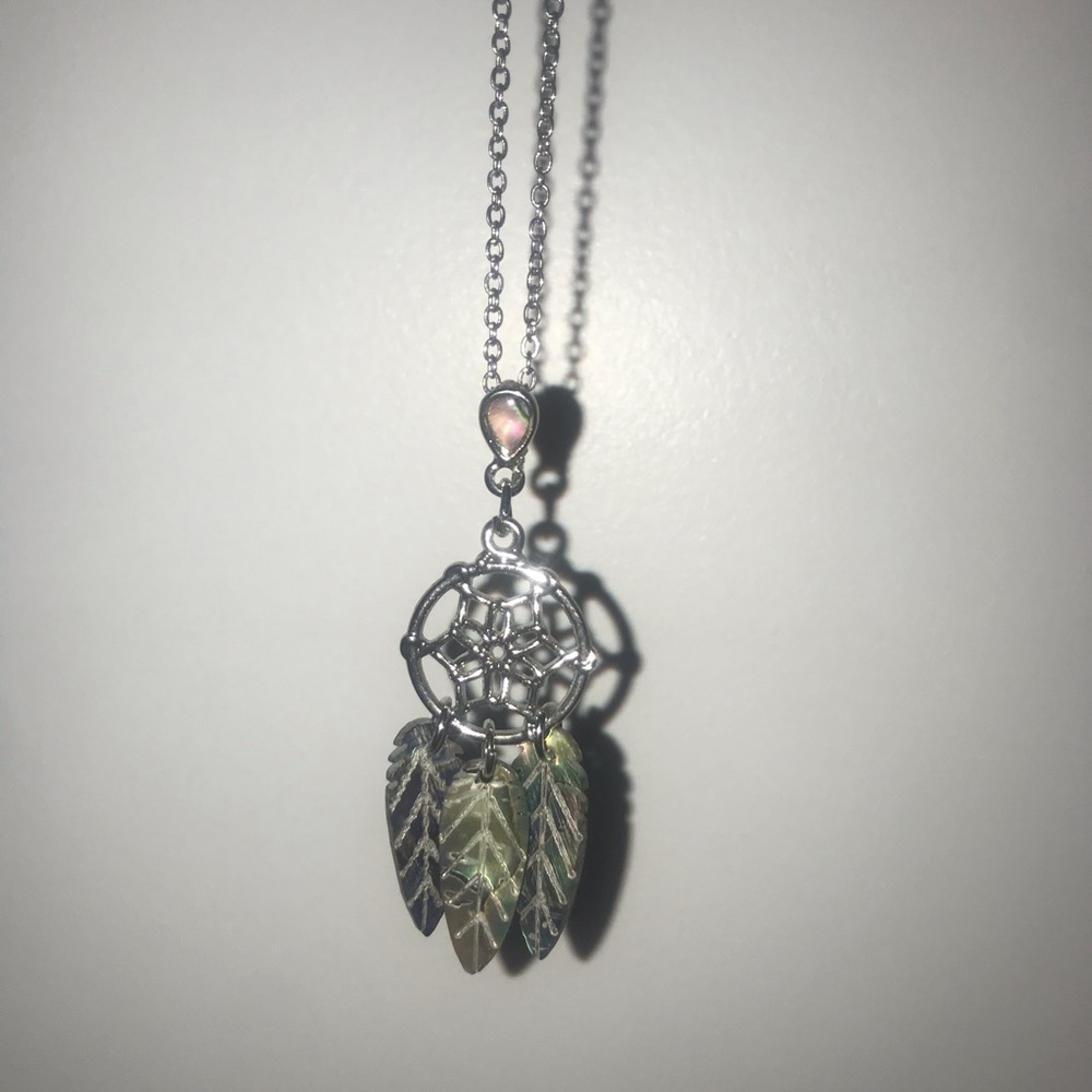 Dream catcher necklace